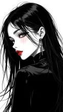 モノクロと一色·一滴だけ、鮮やかに の投稿作品
