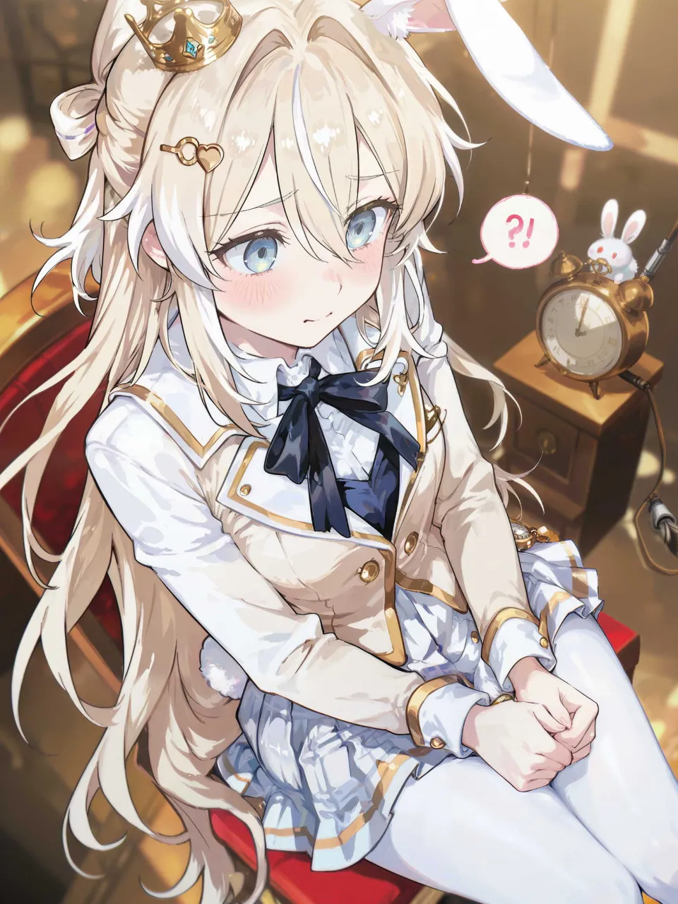 モジモジうさぎさん