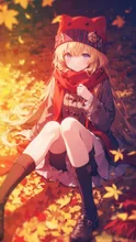 出会いの秋🍁 — しーさんのAIイラスト