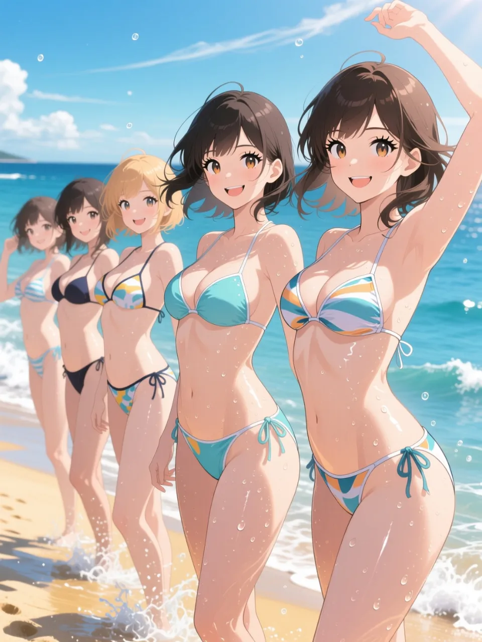 やっぱり水着に限るよね〜 — AGLIさんのAIイラスト