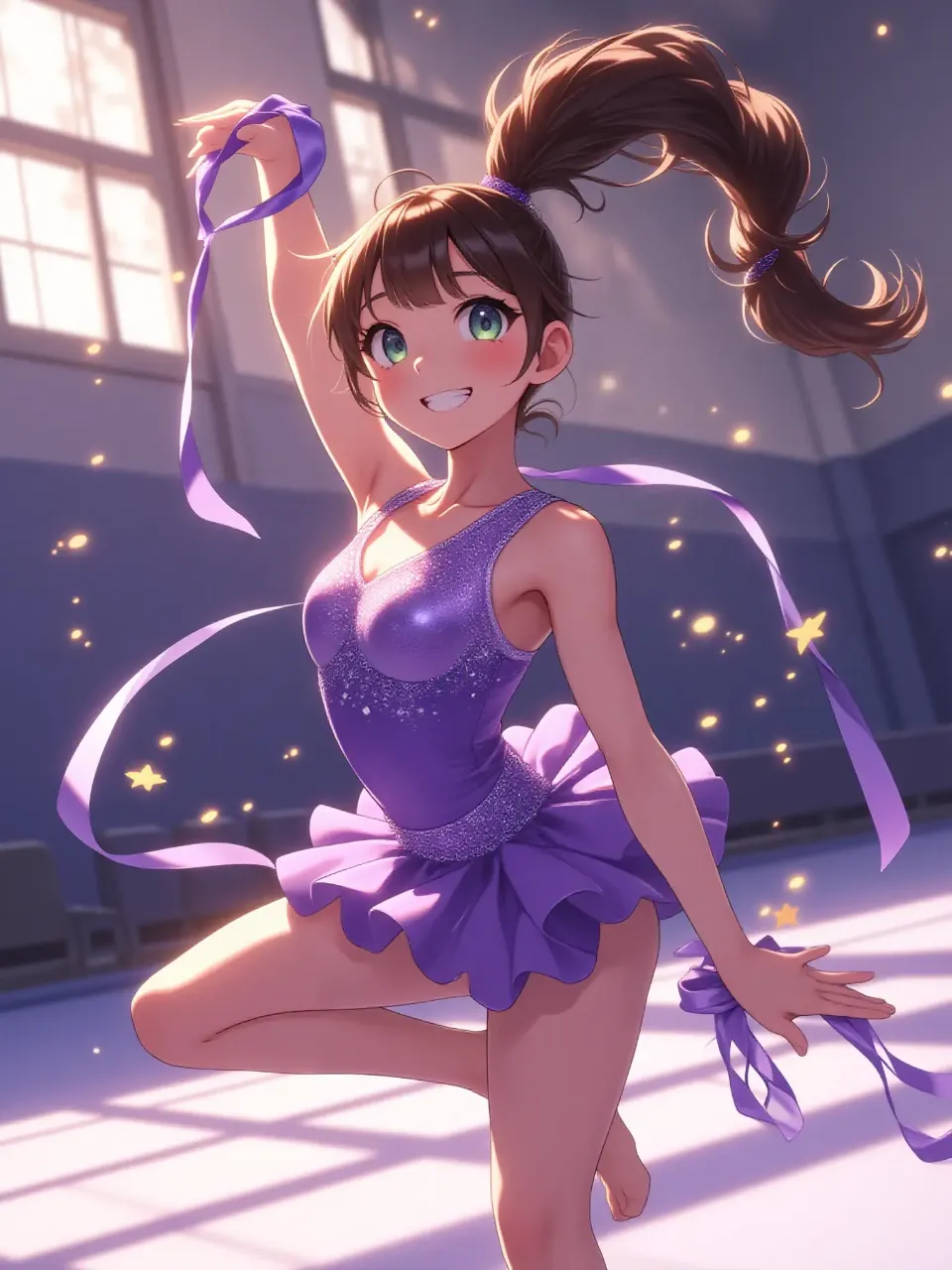 私の舞を見て! — オグモソさんのAIイラスト