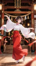 S　静寂に咲く、一輪の巫女