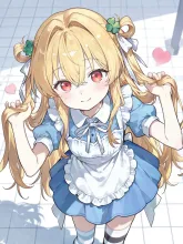 アリスのヘアアレンジ