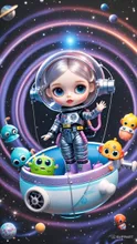 宇宙でこんにちは — kuppaさんのAIイラスト
