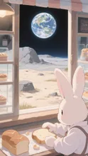 うさぎの月面パン屋さん