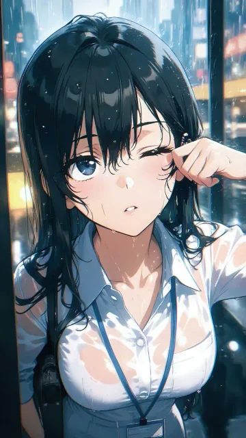傘、忘れちゃったな