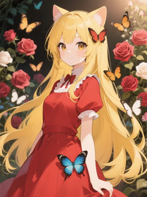 蝶の髪留め❤️