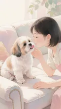 愛情を示してくれる可愛い子