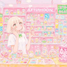 飴ちゃんキラキラ — 藍花さんのAIイラスト
