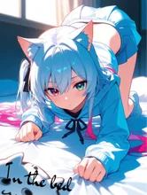 這い寄るにゃんこ — Miniskirt Art AI art on SUPPART