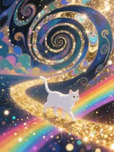 光の国から来てやったニャ🐾