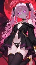 悪魔モード全開小悪魔ちゃん — フジなすさんのAIイラスト