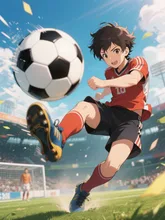 画像生成チャレンジ·サッカー の投稿作品