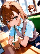 ミルクティーの午後 御坂◯琴編