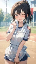 ちょっと…こんなところで…我慢出来ないの?