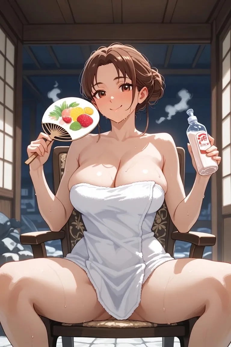 豪快に