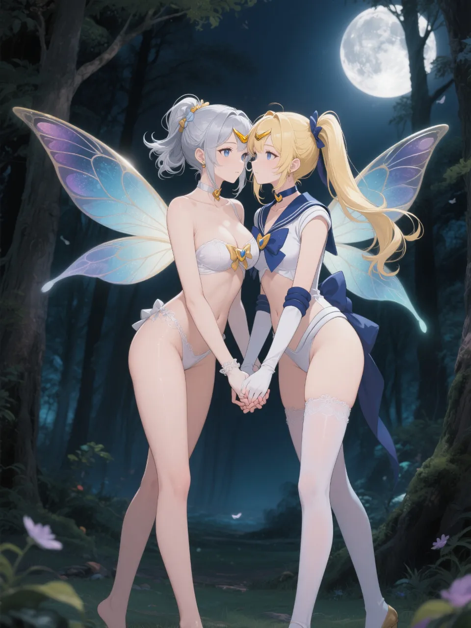 仲良し — みちち🍀さんのAIイラスト