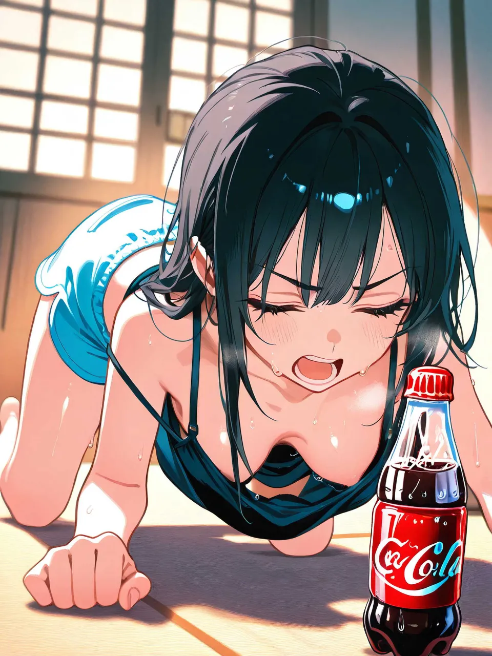暑い日はコーラに感謝