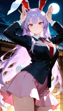 うさうさポーズ鈴仙