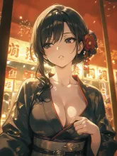 着物美人