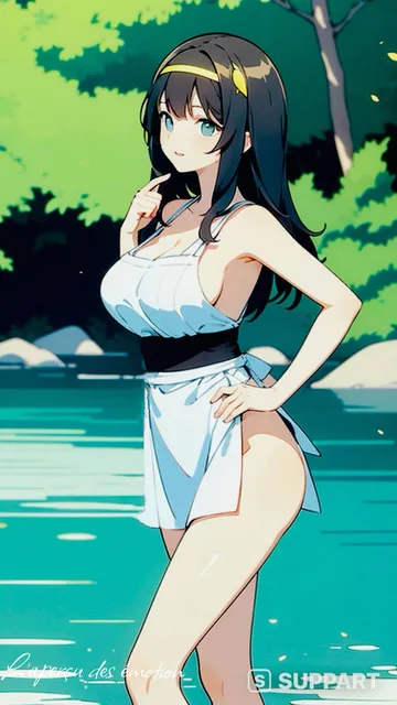 Old-fashioned Japanese swimsuit
