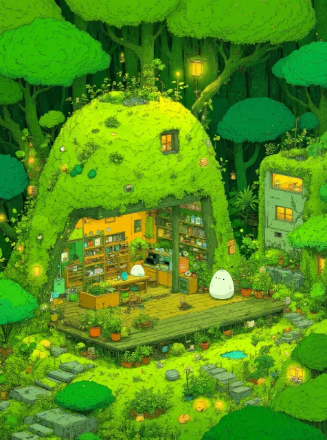 トトロの来る喫茶店
