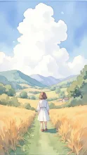 水彩風景 — 水彩画イラストのAIイラスト|SUPPART