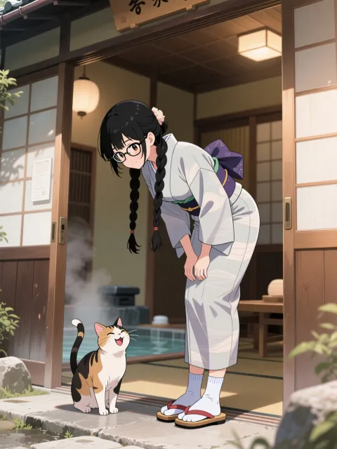 「穂蔵 灯子(ほのぐら とうこ)」の温泉旅館の女将