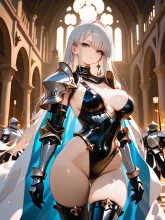 のあ「騎士？コレは魔導士にしか見えないわね」 — ケルベロスさんのAIイラスト