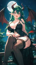 妖艶なサキュバス·夜を誘う悪魔の美女 の投稿作品