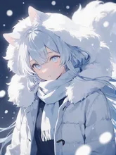 初雪 — みゆうさんのAIイラスト