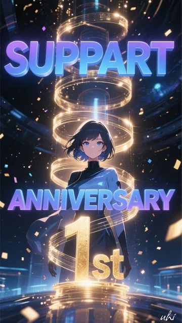 1周年おめでとうございます🥳