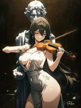 音楽家 — バイオリンイラストのAIイラスト|SUPPART