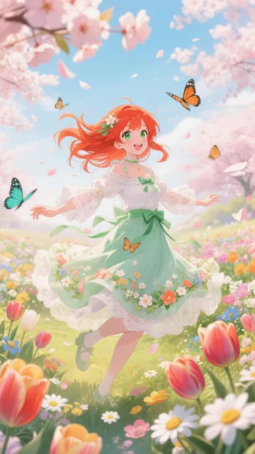 春分の花冠ダンス