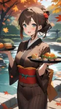 E　彩り秋めく
