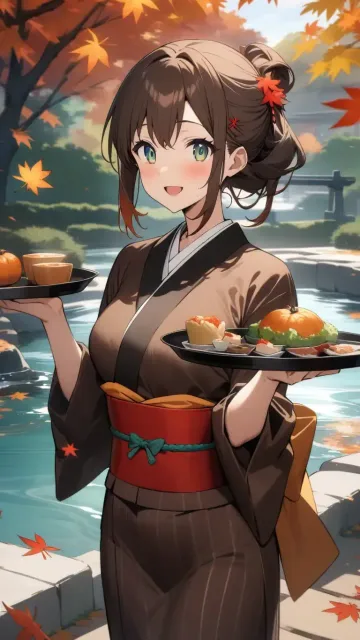 E 彩り秋めく