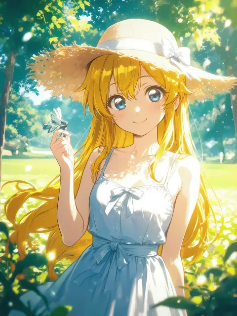 An illustration of an… - 蝉取り