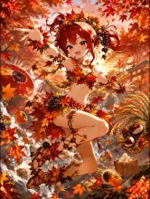 もみじ「秋の化身やでぇ‼️」