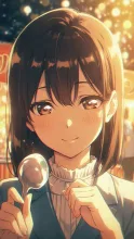 涼風の金魚すくい・お姉さん