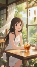 冷たい麦茶の食卓·初夏チャレンジ の投稿作品
