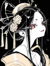 妖艶な瞳