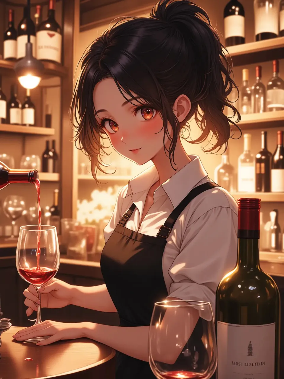 ソムリエ少女② — TAN2kunさんのAIイラスト