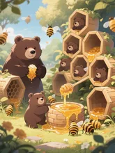画像生成チャレンジ·熊 の投稿作品