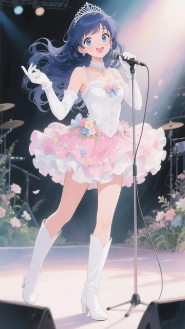 Anime girl 90s anime