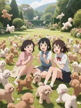 プードルがたくさん🐩🐩🐩