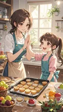 ママ、なんでハイタッチしないの❓❓