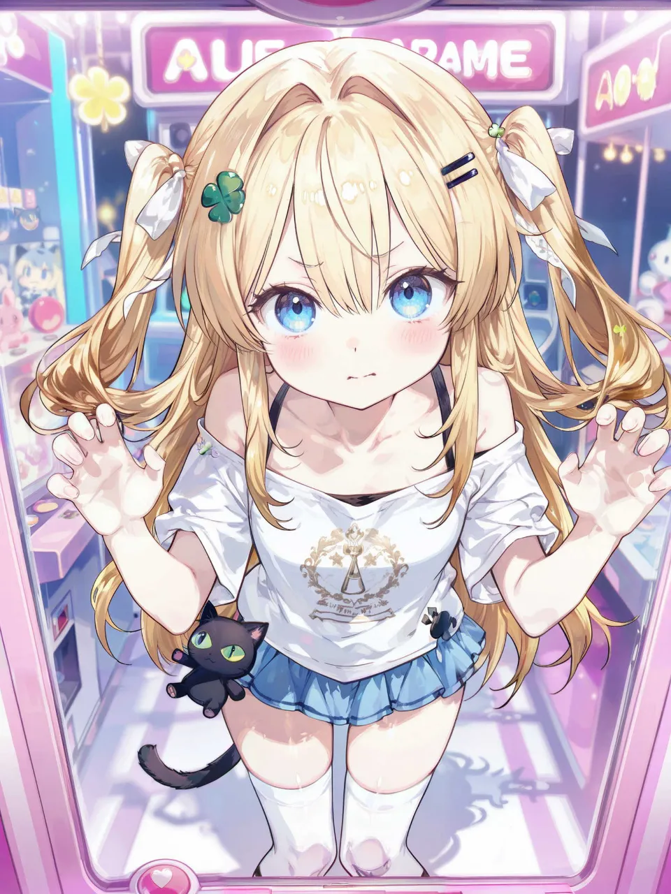 張り付きアリスちゃん