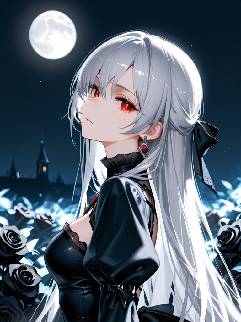 🥀🖤 — 雨水さんのAIイラスト