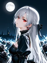 🥀🖤 — 雨水さんのAIイラスト