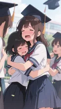 卒業式 — まささんのAIイラスト